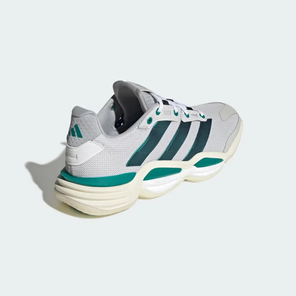 Mens Sz 10.5 -Adidas Stabil 16 Grey/White Indoor Sports Volleyball Shoes KJ79676
